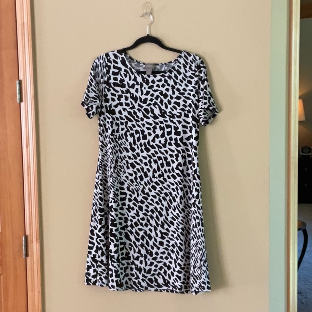 Chico’s Black & White Dress